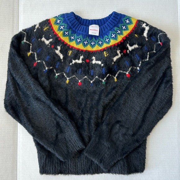 NWOT Festive Fair Isle Pullover Size 130cm/US 8 - Picture 2 of 10